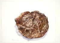 König-Ludwig-Brot, 2020, Aquarell und Grafit auf Hadernbütten