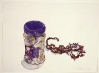 Rollmopsglas, 2020, Aquarell, Feder und Grafit auf Hadernbütten